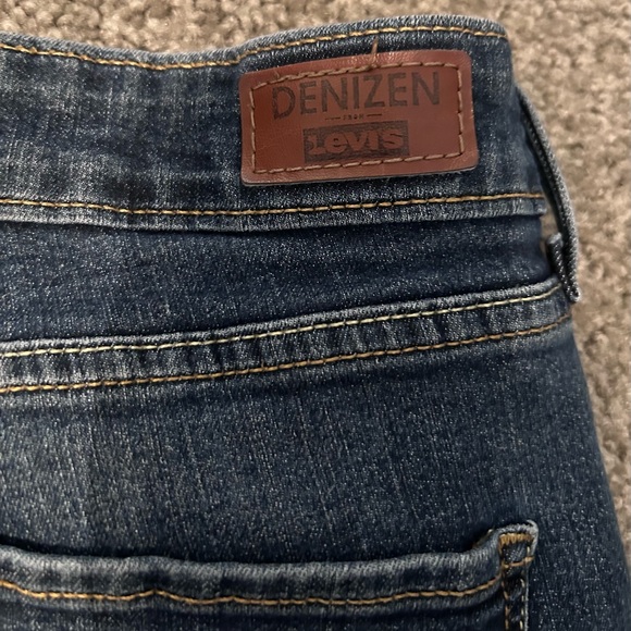 Denizen from Levi's Women's Modern Skinny Jeans - Dark Blue - Picture 7 of 7